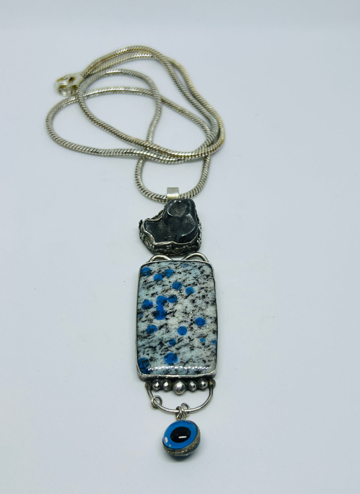 K2 Stone with Meteorite Necklace