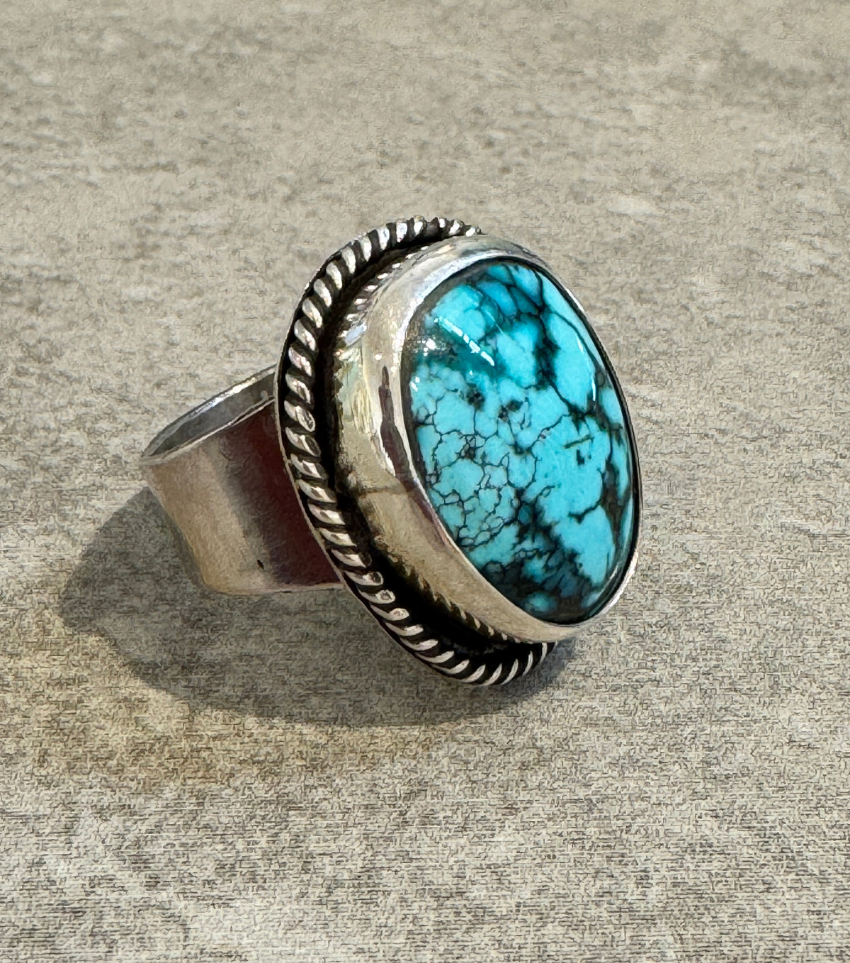 Cloud Mt. Turquoise Ring