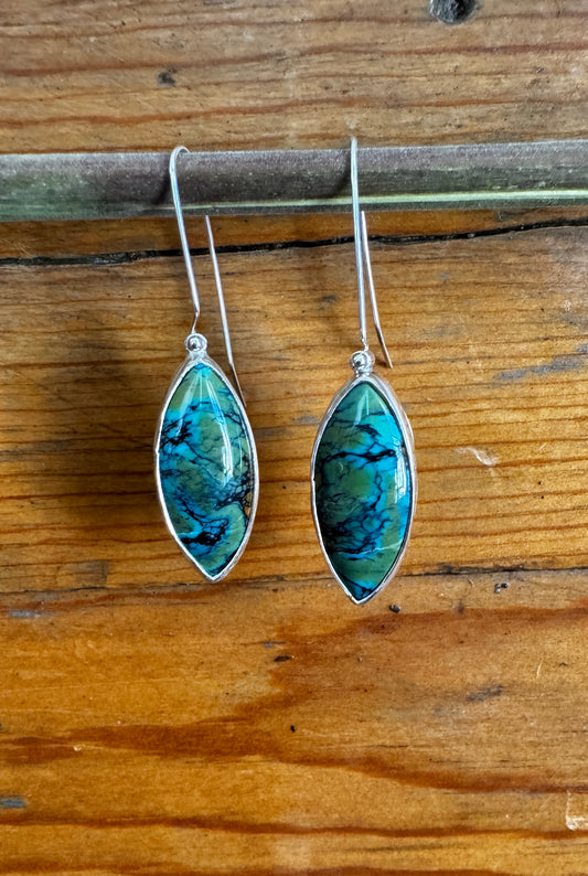 Qingu Turquoise Earrings