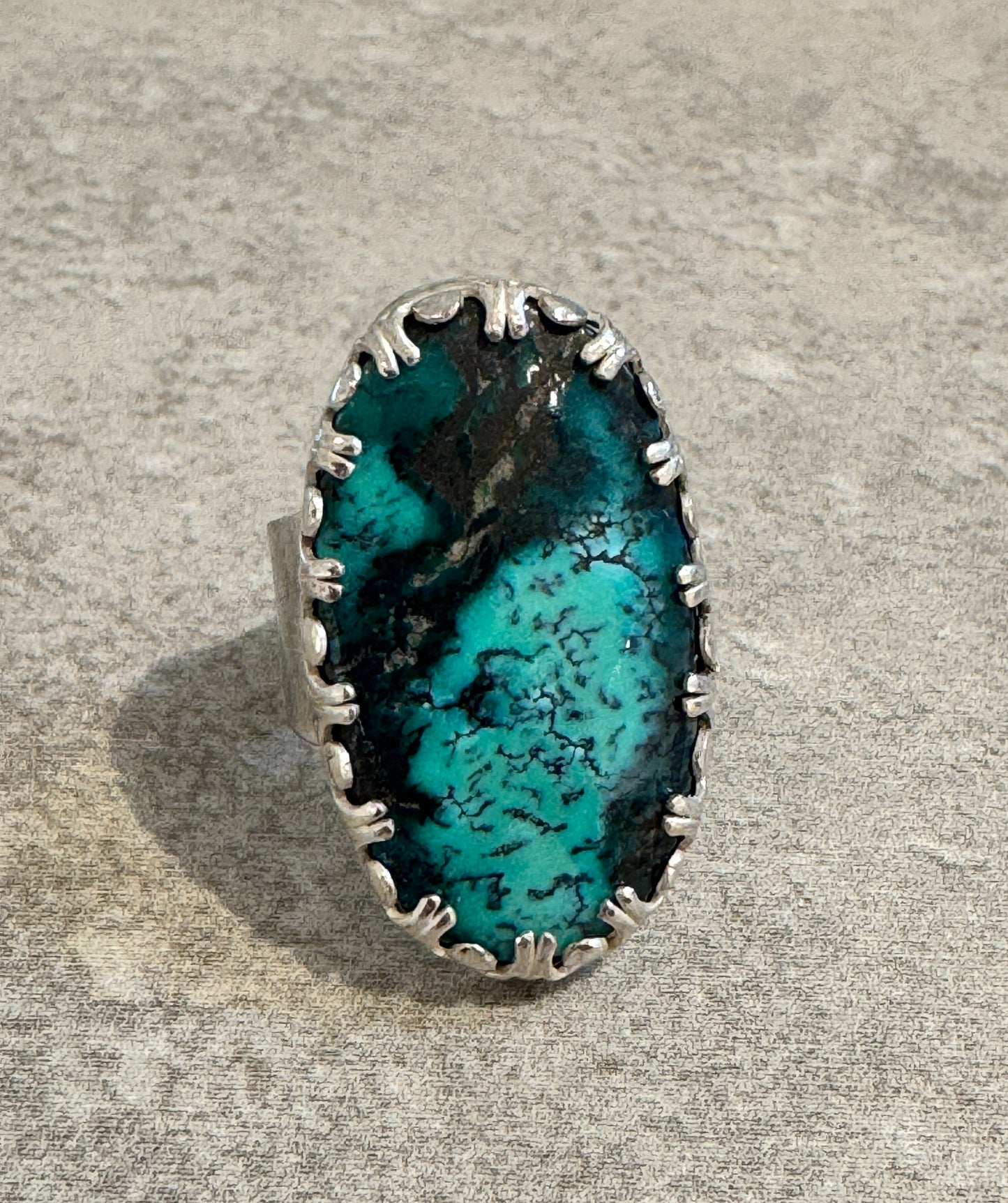 Easter Blue Turquoise Ring